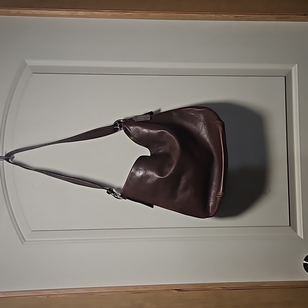 Brown Coach bag